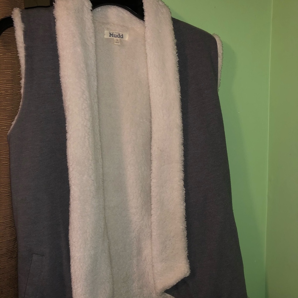 fuzzy vest